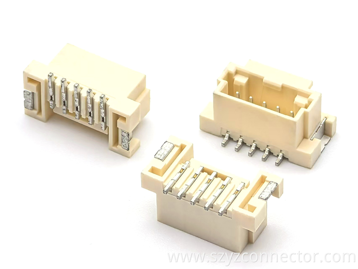 Wafer Vertical SMT Type Vehicle Automotive-Grade Pin Header Connector 5P Wafer Vertical SMT Type Vehicle Automotive-Grade Pin Header Connector 5P